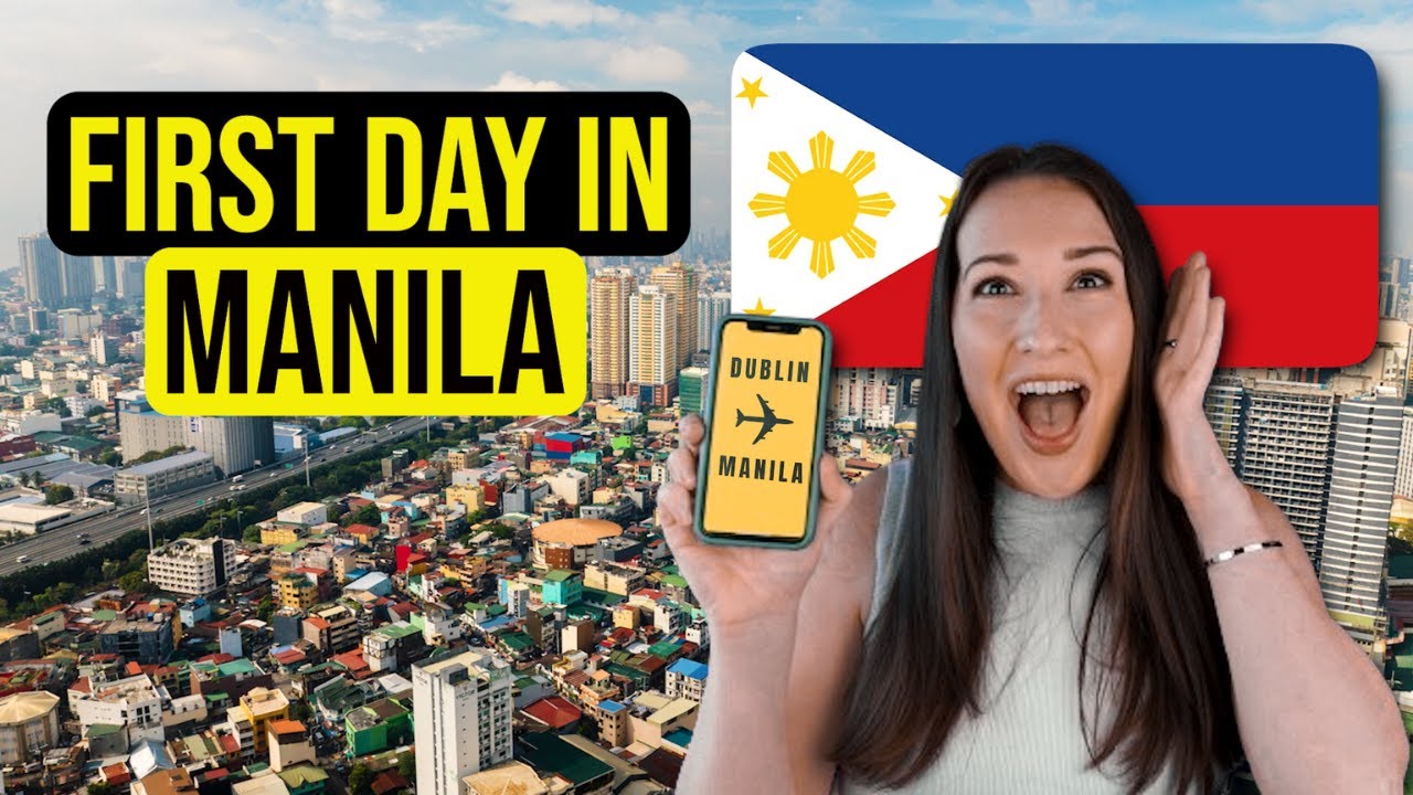 CRAZY DAY IN MANILA!!  My FIRST Impressions of the Philippines! 🇵🇭