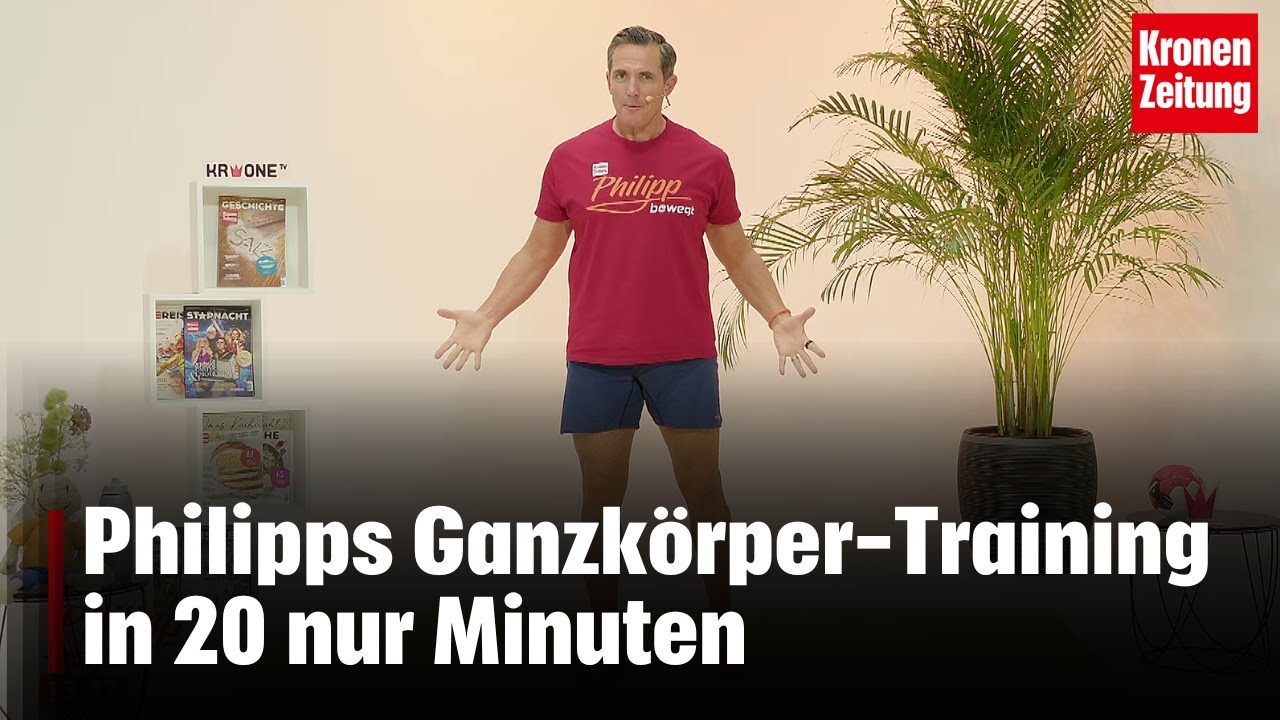 Philipp bewegt am Sonntag, 17.11.: Ganzkörpertraining in 20 Minuten