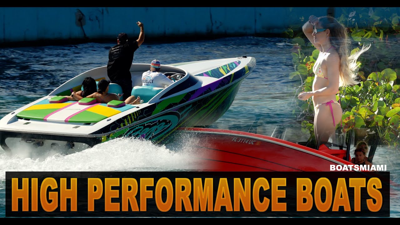 HIGH PERFORMANCE BOATS @HAULOVERINLET | BOATSMIAMI | HAULOVERINLET #boatsmiami #yt #speed #fastboat
