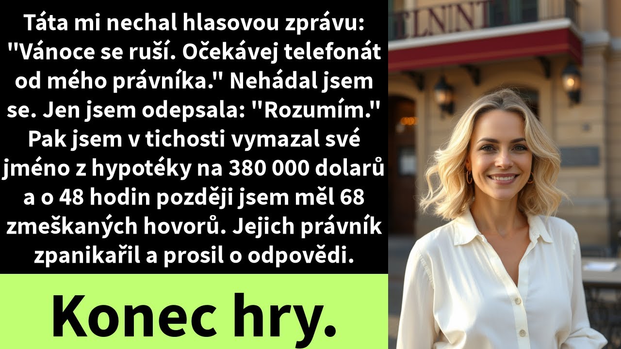 Táta mi nechal hlasovou zprávu: 