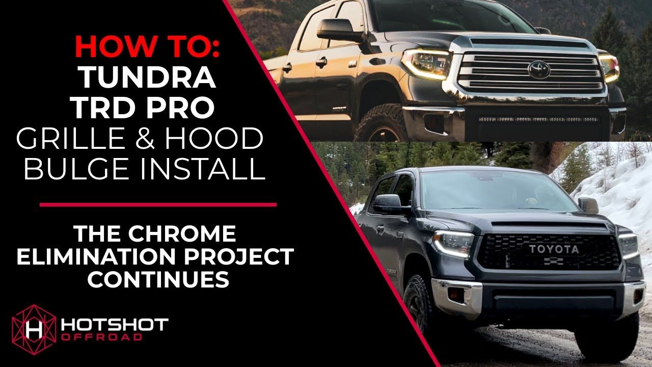 How To: Install TRD Pro Grille on 2014-2021 Tundra