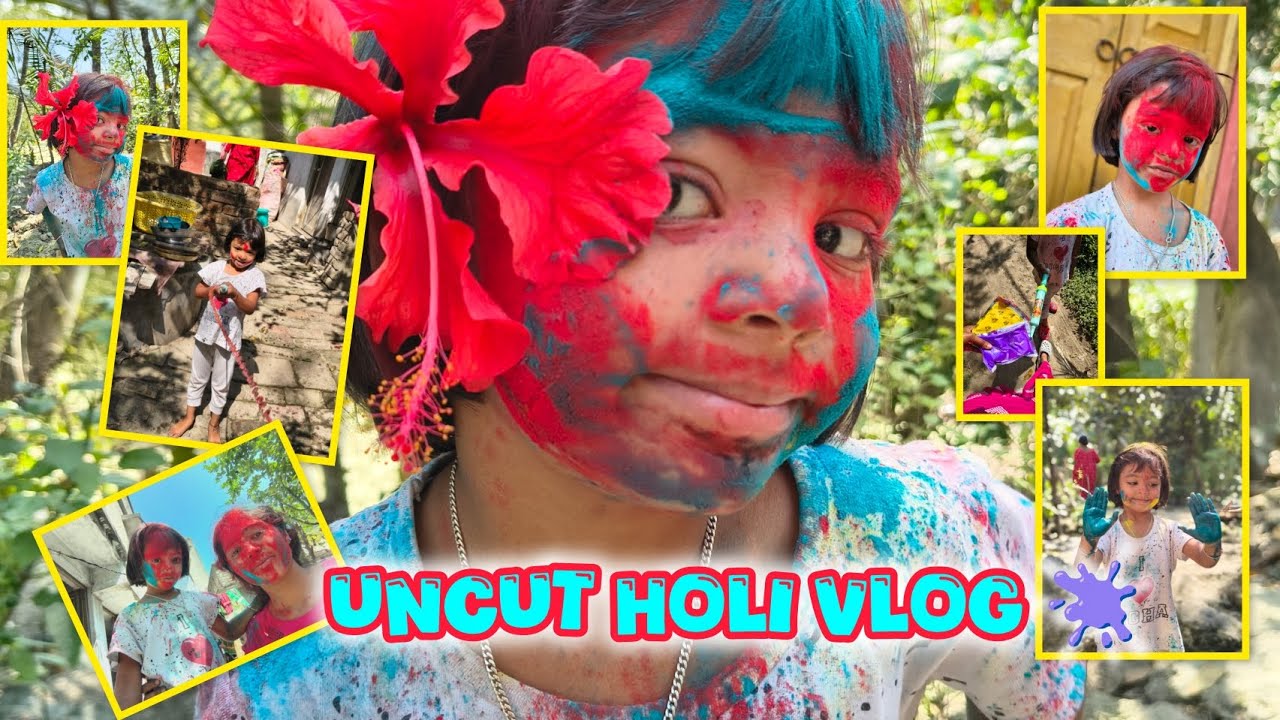 Uncut Holi Vlog 2026🫟   #holi #holivlog #bengalivlog #foryou 