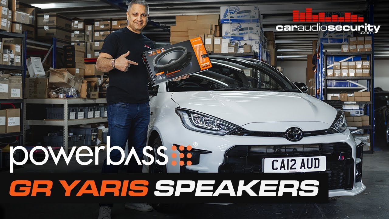 Toyota GR YARIS Powerbass Speaker upgrade | Car Audio & Security