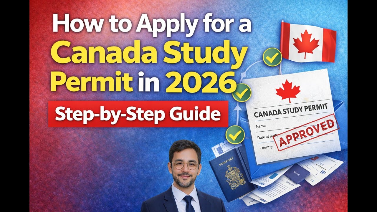 How to Apply for a Canada Study Permit in 2026 | Step-by-Step Guide