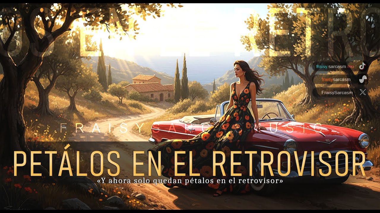 Petálos en el retrovisor