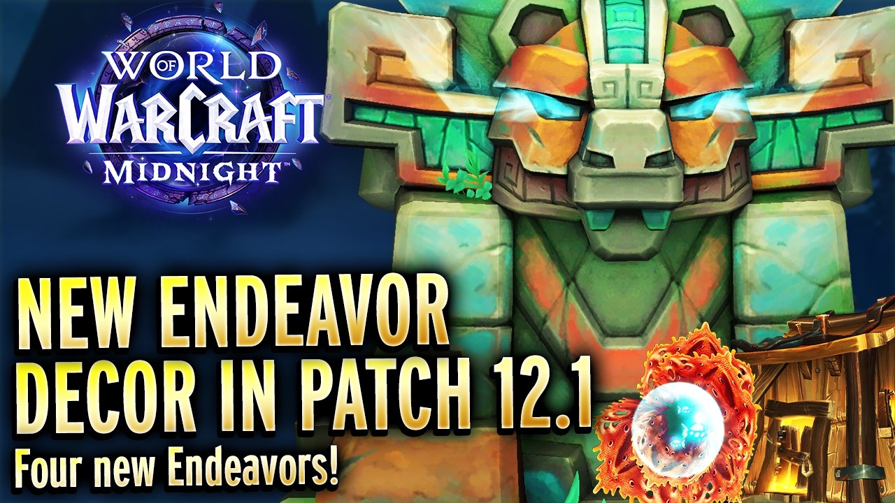 Весь декор из новых заданий патча 12.1! World of Warcraft Midnight