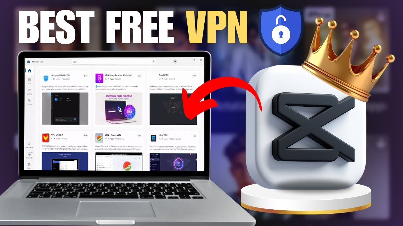 Best FREE VPN for CapCut Pc | Best free vpn
