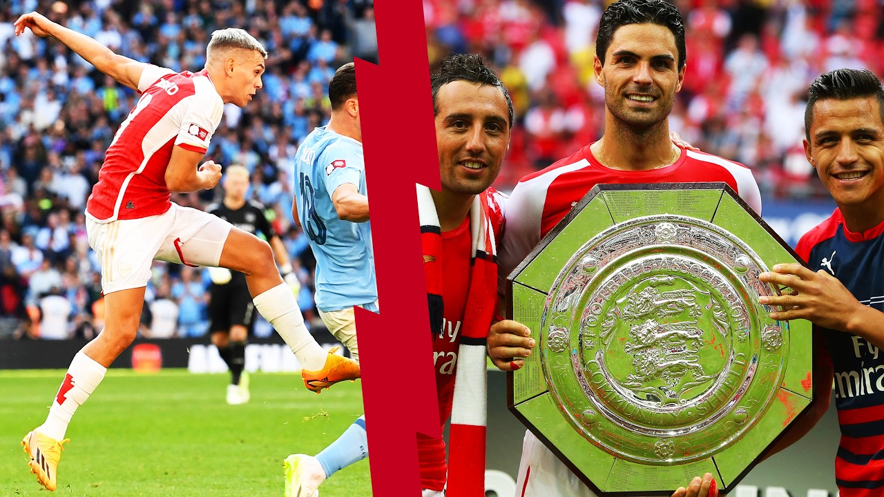 AMAZING Arsenal Community Shield Moments