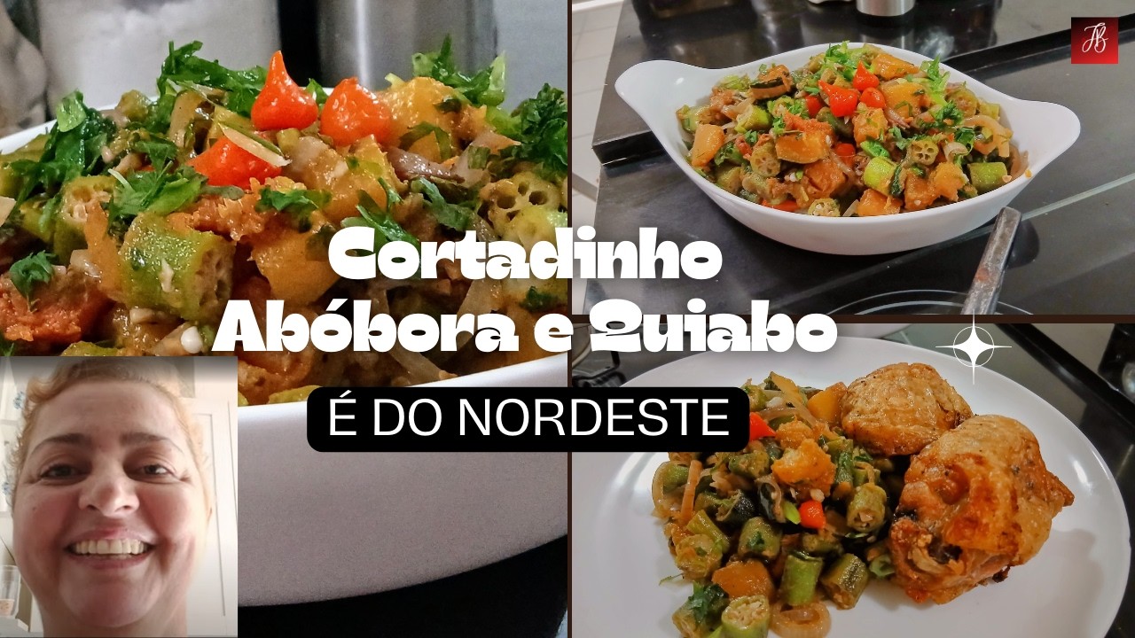 Cortado de Abóbora com Quiabo 🥘 | Receita Nordestina Simples e Cheia de Tradição