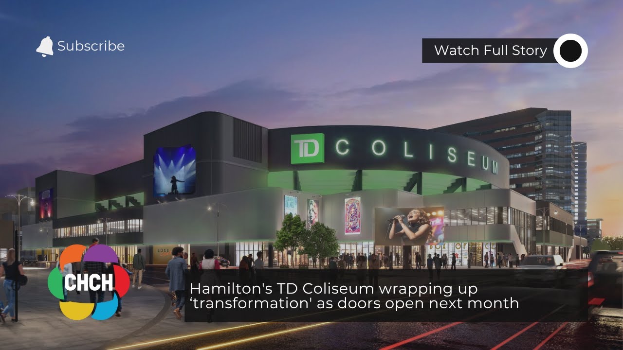 TD Coliseum в Гамильтоне завершает «трансформацию» и откроется в следующем месяце
