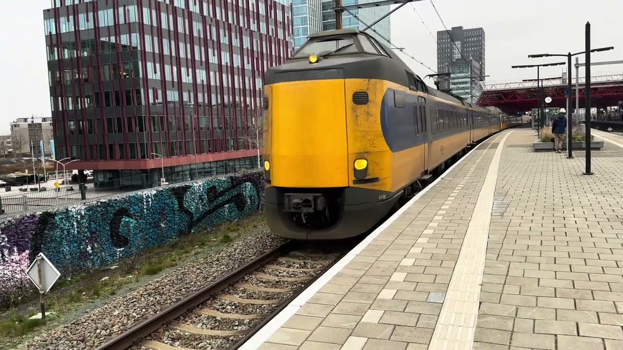 Treinspotting compilatie Almere Centrum 