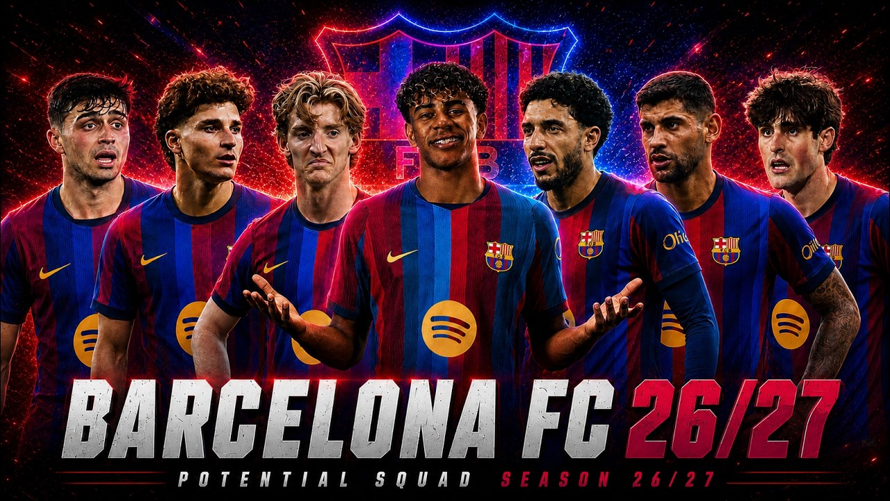 BARCELONA FULL SQUAD SEASON 2026/27 | Barcelona Squad Update with Transfer Rumors