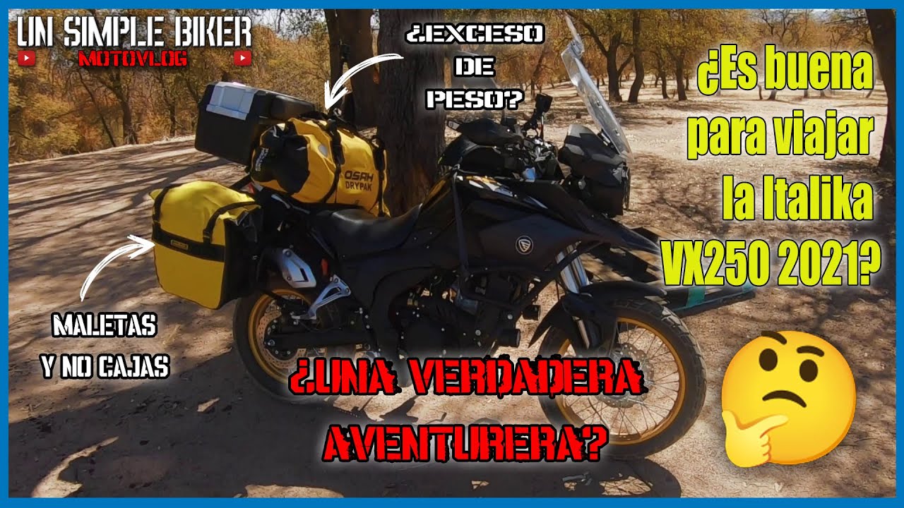 &iquest;Es buena para viajar la Italika VX250 2021? - &iquest;Sera una verdadera aventurera?