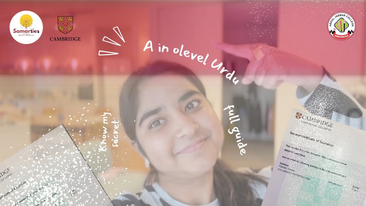 How I Got an A in O Level Urdu (3248) | My Study Routine + Tips (May/June 2025)