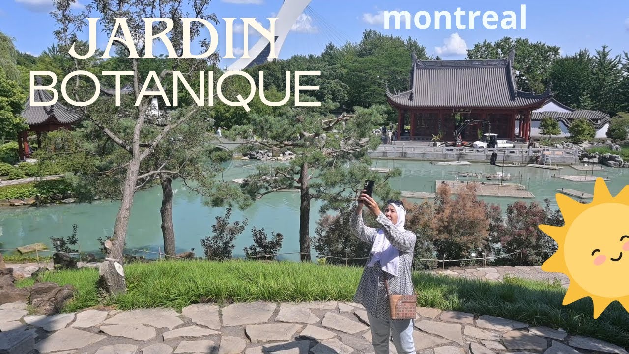 Jardin Botanique de Montréal Canada  🍁 🇨🇦 حديقة النباتات, أجمل حدائق مونتريال بكندا