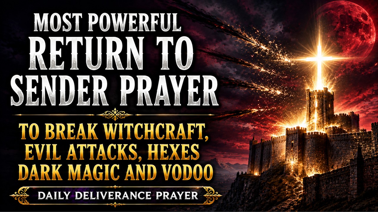 Return to Sender Prayer to Break Witchcraft, Reverse Evil Attacks, and Release the Blood of Jesus