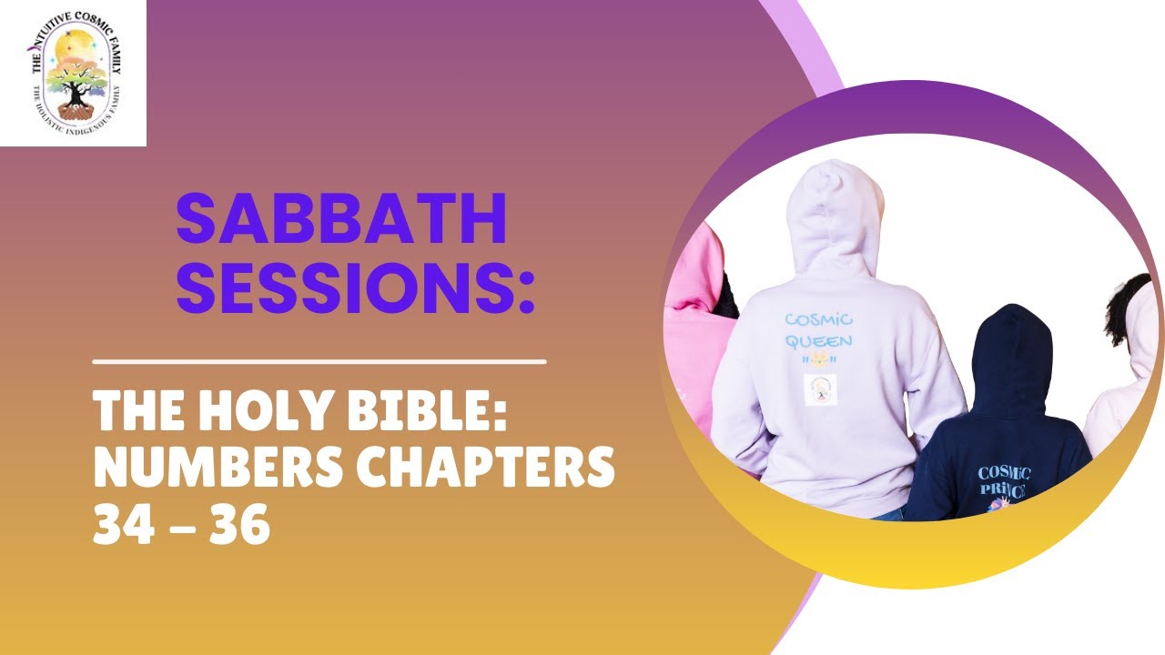 Sabbath Session | Numbers 34–36 (KJV): Boundaries, Refuge, and the Lord Dwelling with Israel