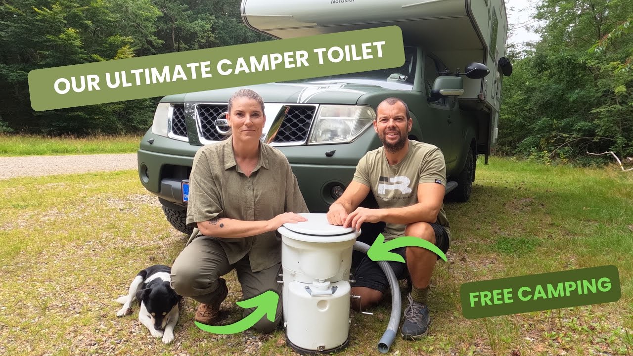 Travel Freedom - Walkthrough of Our Air Head Composting Toilet Setup.