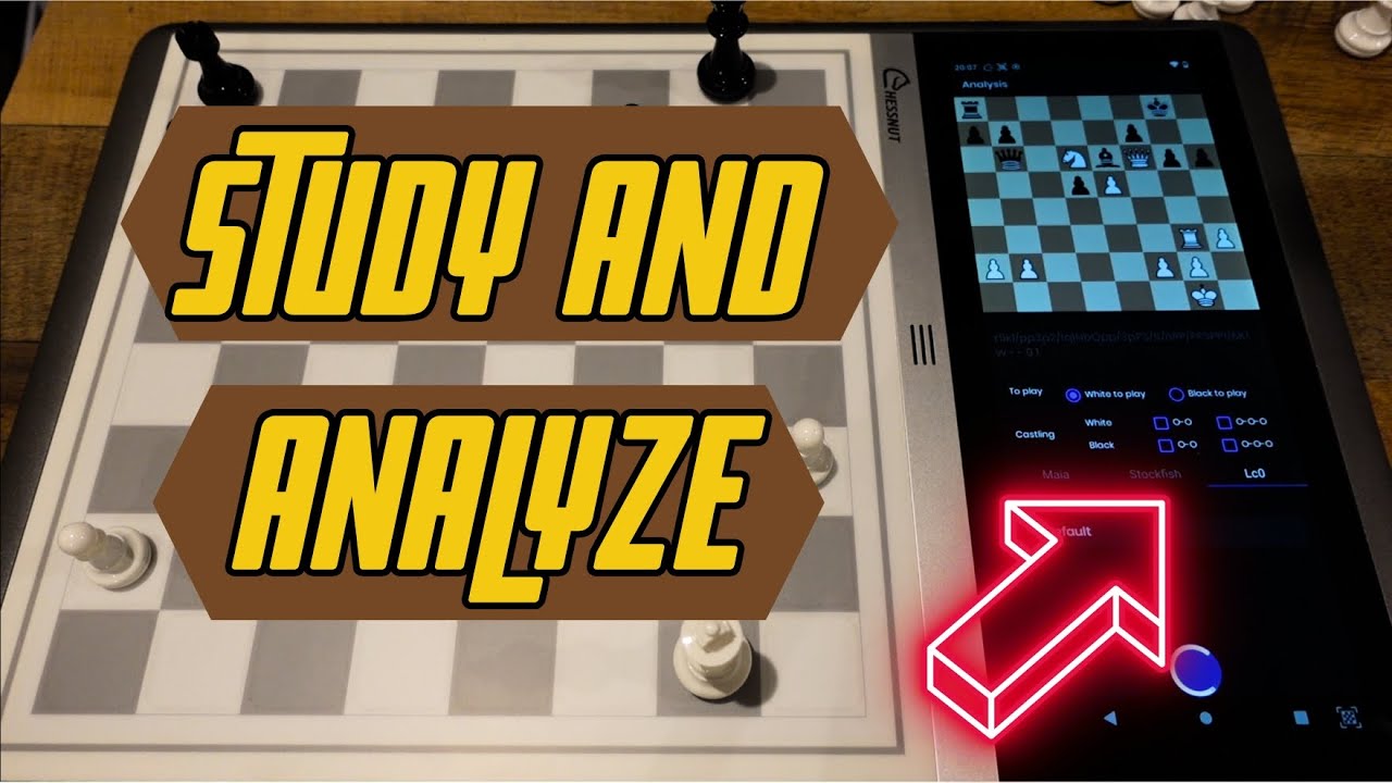 Как использовать Chessnut EVO для изучения и анализа позиции
