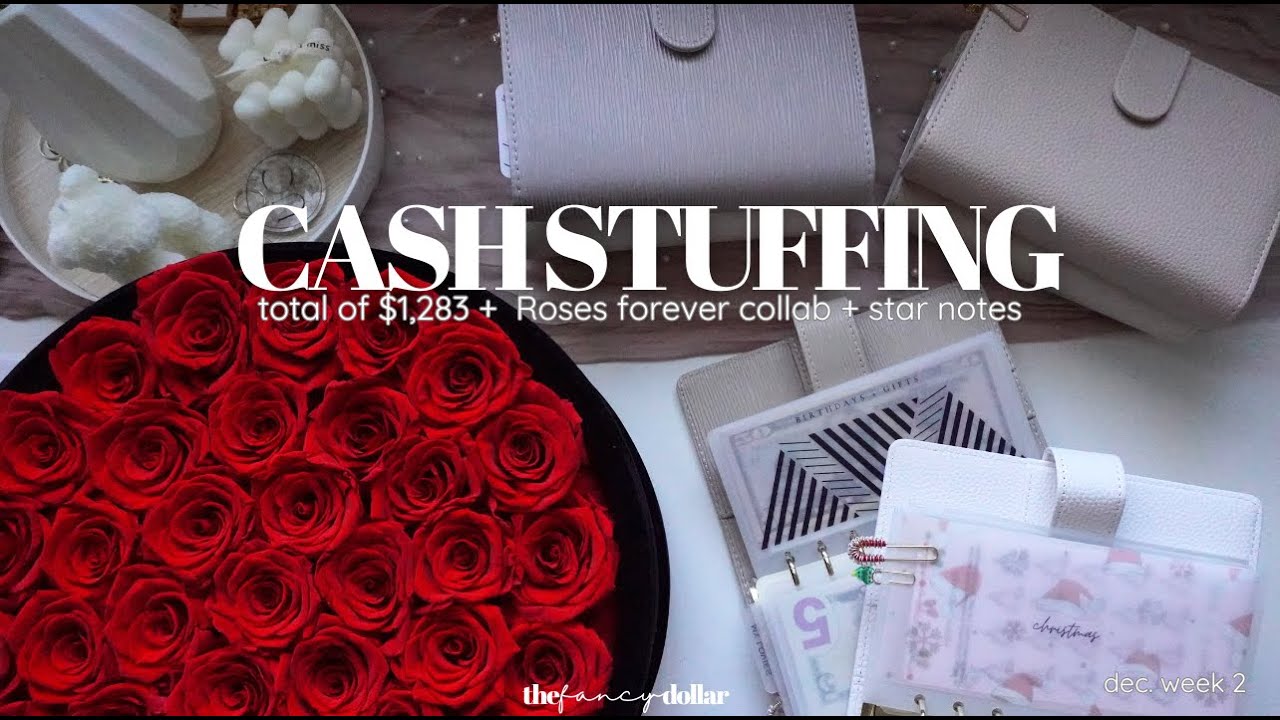 Cash Envelope Stuffing $1,283 - December Week 1
