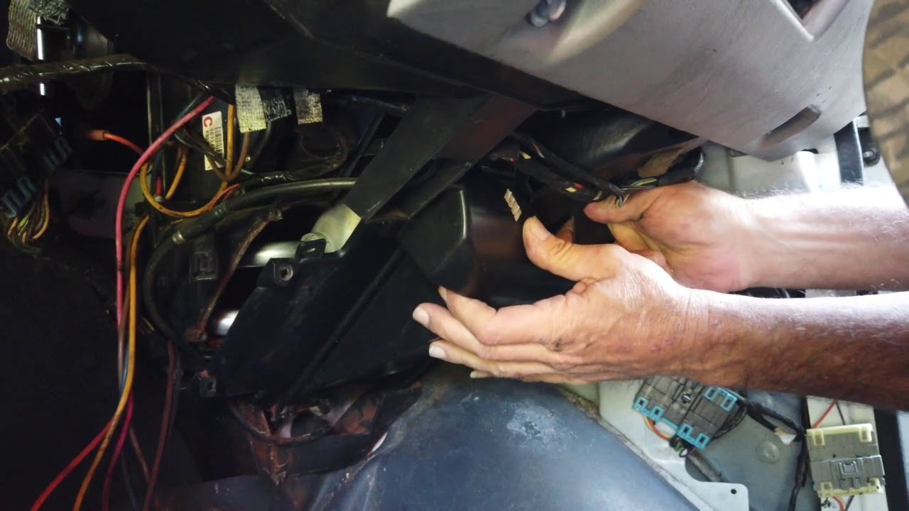 Part 2 of the chevy van heater core repair.