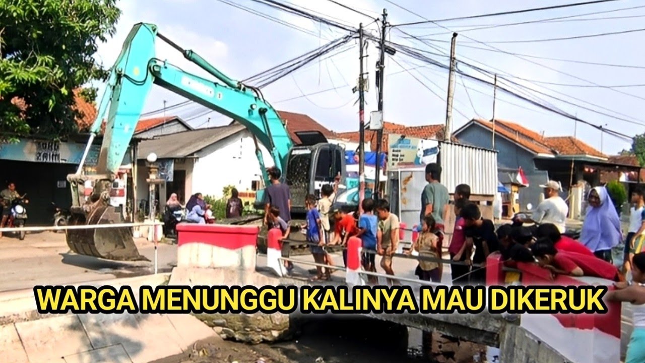 Warga Sudah Menunggu Kalinya Mau Dikeruk Alat Berat 
