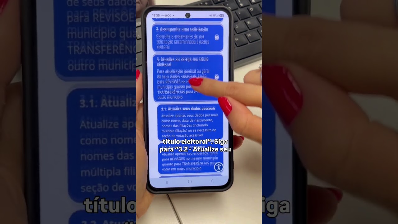 Como transferir meu t&iacute;tulo de eleitor?