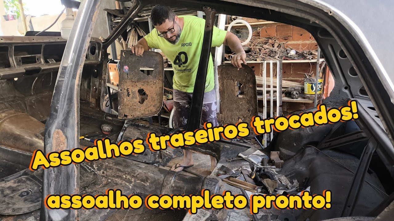 Assoalho completo pronto! Faça vc mesmo.. Episódio 29 desistir não e uma opção..