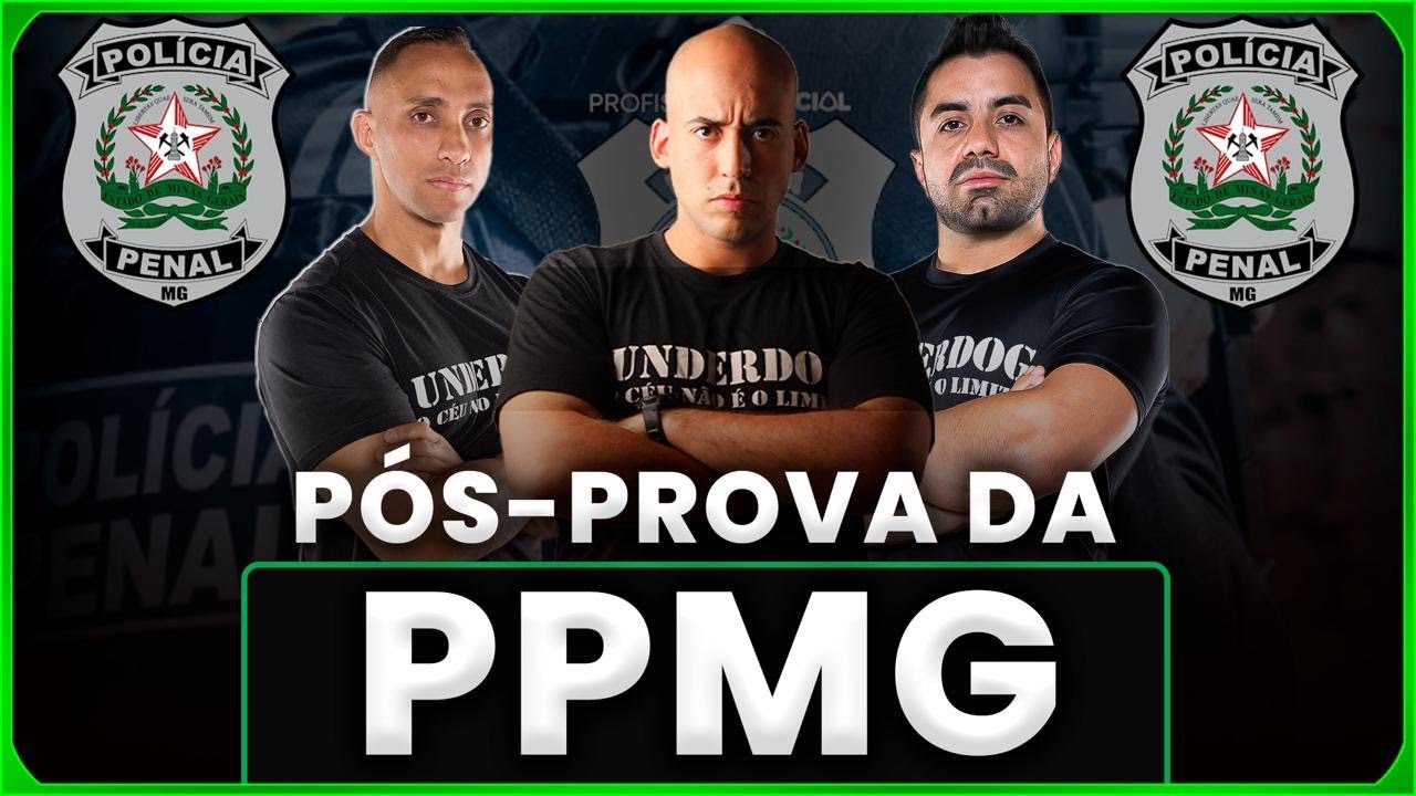 Pós-prova Polícia Penal de Minas Gerais