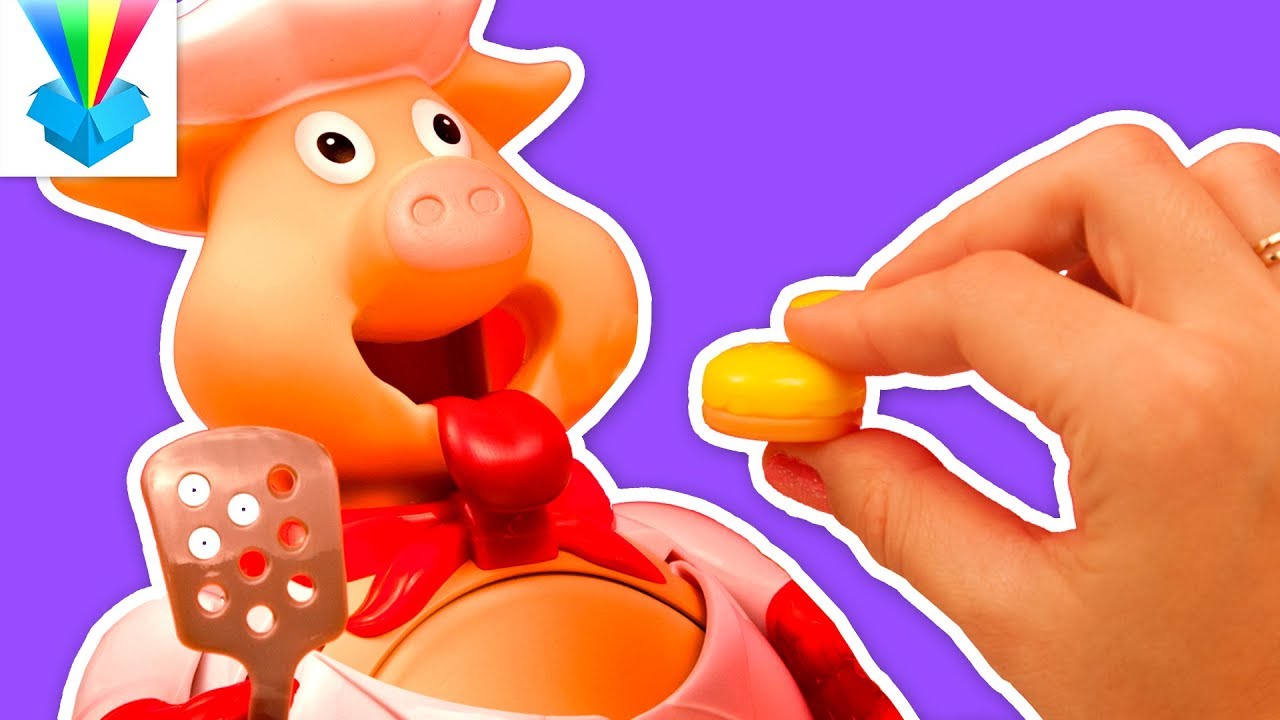 Kicsomi - 🦄 Kiki 🦄: 🎁 Pufi Röfi társasjáték 🐷🍔💥😄