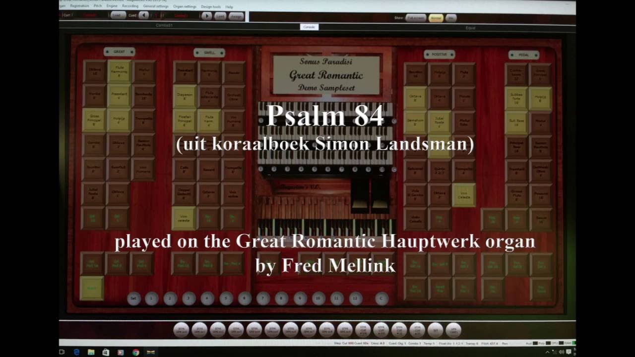Psalm 84 Koraalboek Simon Landsman