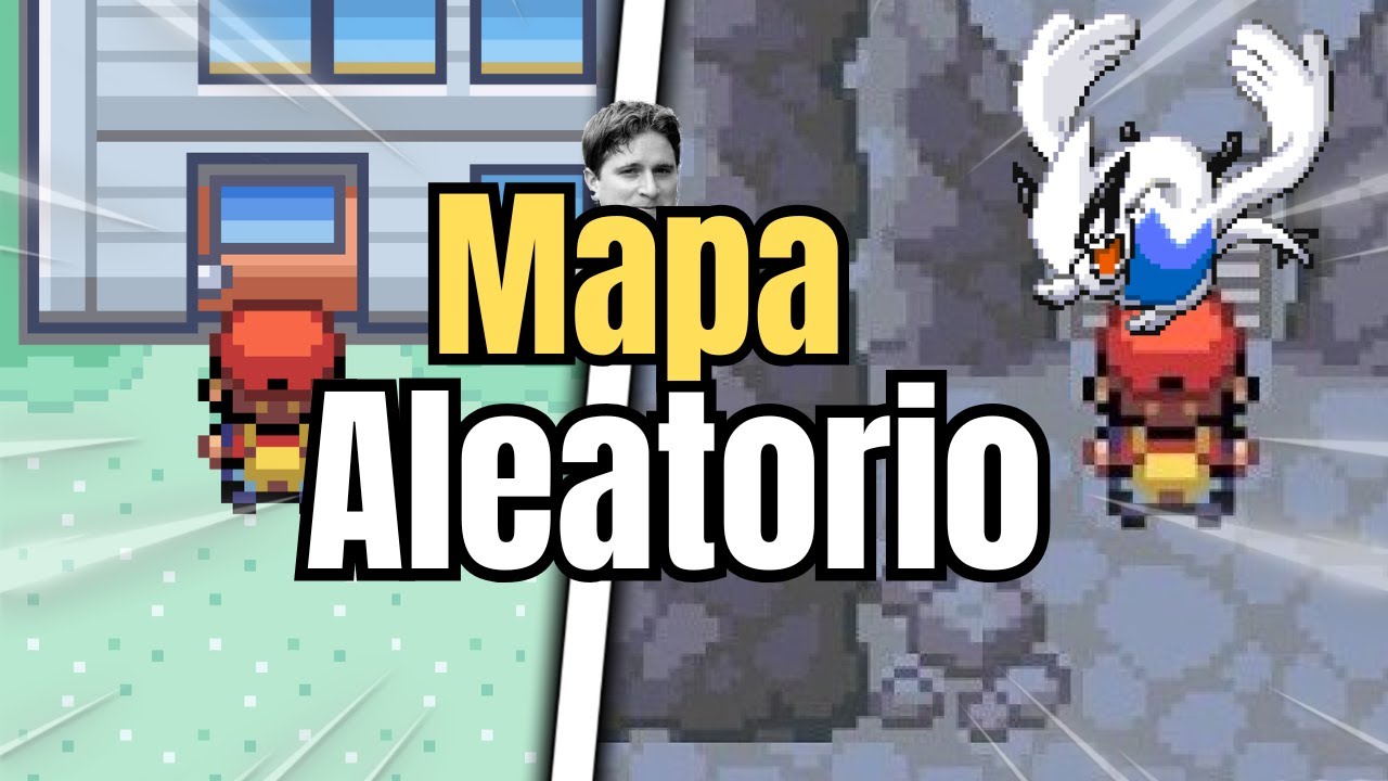 Pok&eacute;mon ROJO FUEGO pero el MAPA es ALEATORIO
