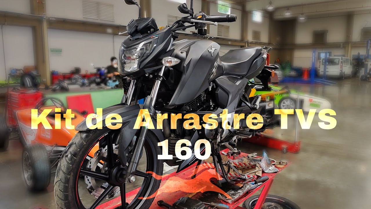 Como cambiar kit de arrastre ( TVS 160 )