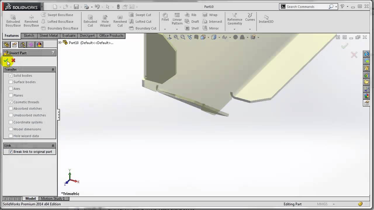 Creating a Mirrored Component in SOLIDWORKS