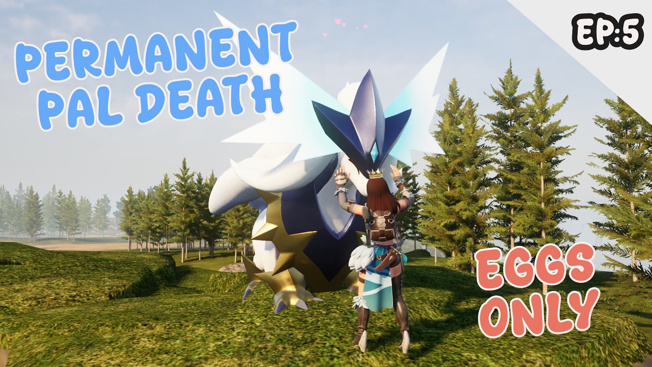 The Luckiest Hatch Of The Run..? Palworld Eggs Only Pal Perma-Death Challenge - Episode 5