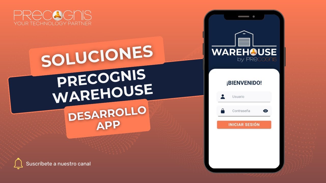 APP de gestión de almacén para móviles: Controla inventario en tiempo real | Precognis