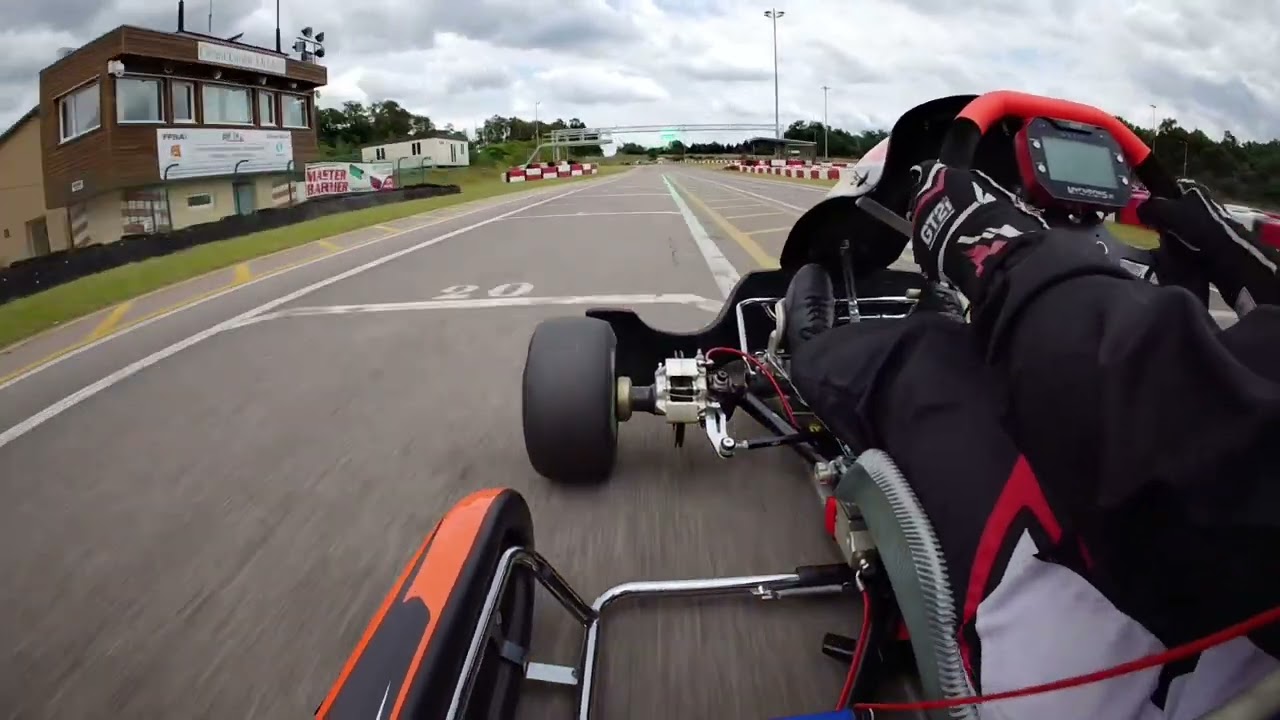 Onboard kz125 Anneville-Ambourville 