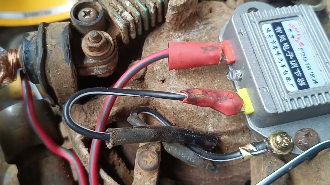 Convert ulit natin sa 2 terminal IC ang brushless 24v alternator na to..