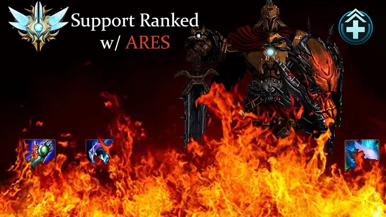 Smite: Ares Masters Ranked Support (Learn From a GrandMaster)