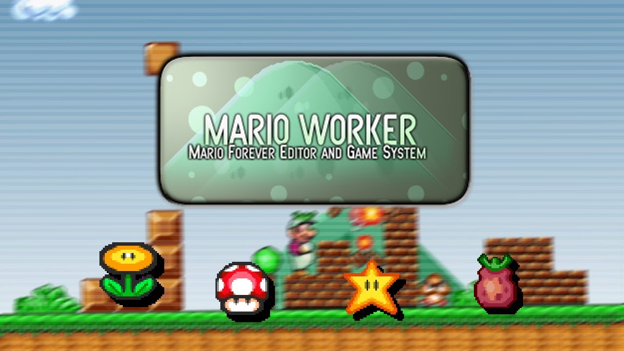 Mario Worker Remake - ALL POWER UPS