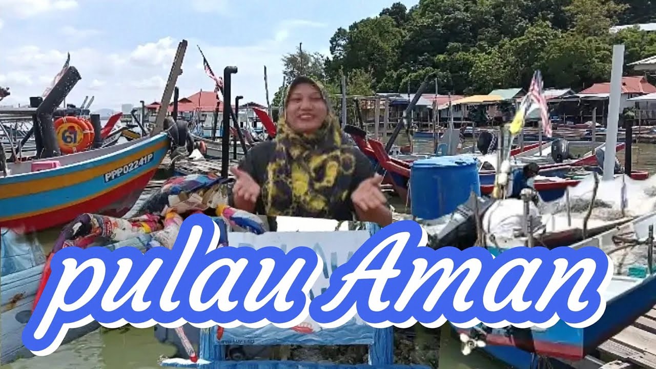 Bercuti di pulau Aman, seafood fresh, view laut cantik...siapa sangka che ta dapat ketam