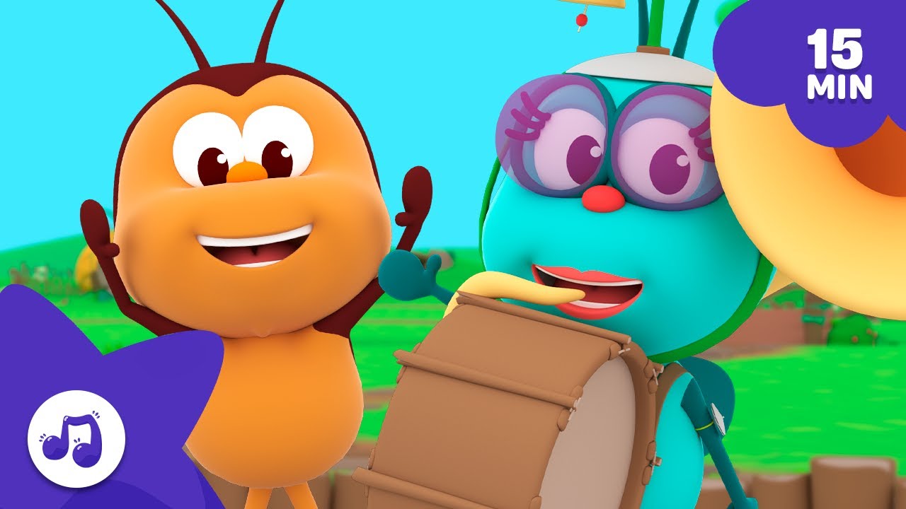 As melhores canções da La-La! | Compilação infantil | Bichikids em Português