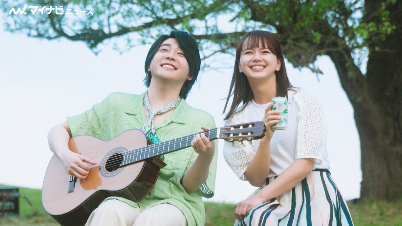 Mrs. GREEN APPLE・大森元貴、『ケセラセラ』を大草原の中で歌唱 多部未華子とゆったりした雰囲気に癒される 『淡麗グリーンラベル』新CM＆メイキング・インタビュー映像公開