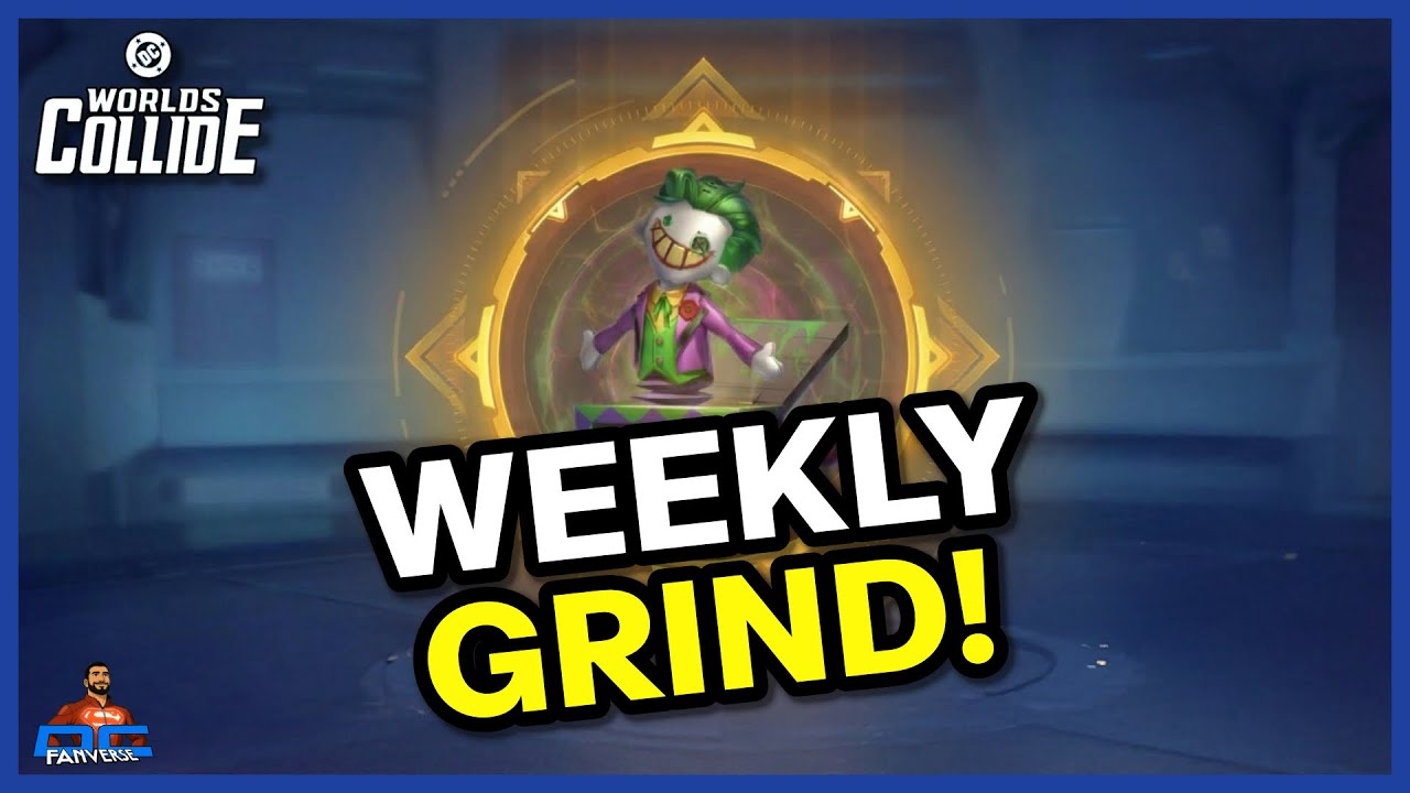 DC Worlds Collide- Weekly Grind! #DCworldsCollide #DCComics #DCFanverse