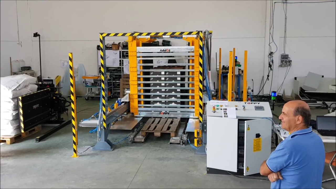 Pallet changer - TOPPY MASTER INVERTER (fruit boxes)