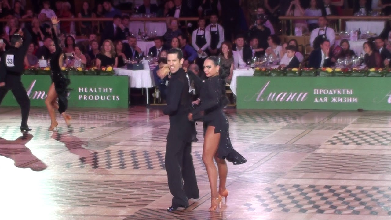 Mikhail Popov & Veronika Tamarova Cha-Cha Kremlin Cup Amateur Latin