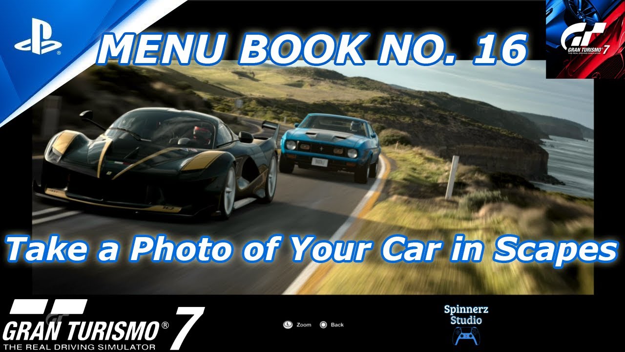 Gran Turismo 7 Cafe Menu Book No. 16 | GT7 Book No. 16 | Gran Turismo 7 Scapes | GT7 Scapes