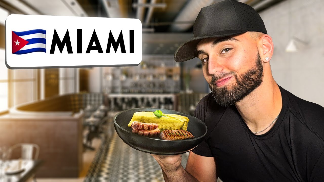 ASÍ es la COMIDA CUBANA en MIAMI 🇺🇸 ¿Es IGUAL que en CUBA?