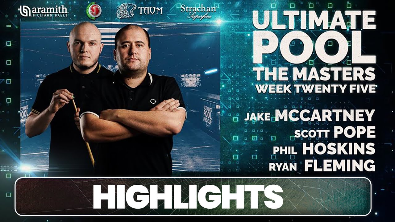 Ultimate Pool The Masters - Week 25 Highlights Show