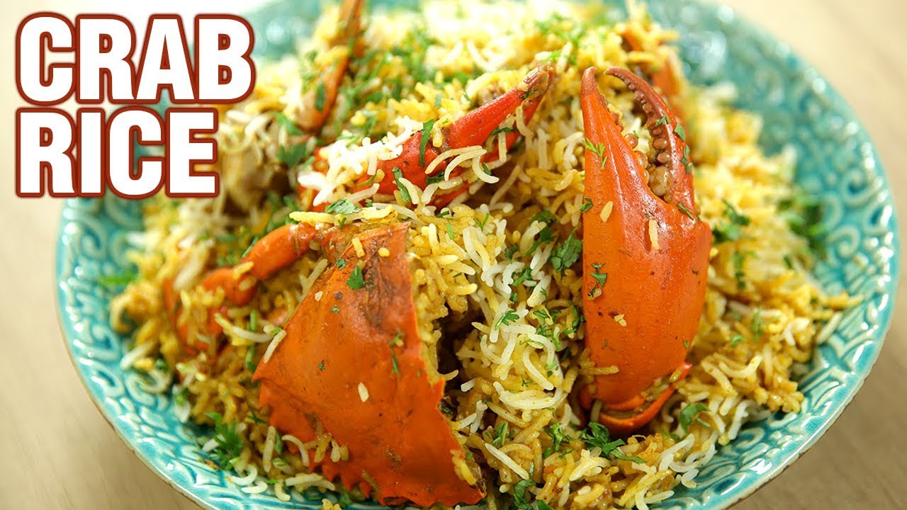 How To Make Crab Rice | Crab Biryani Koli Style | Crab Recipe | Quick And Easy Crab Rice | Varun